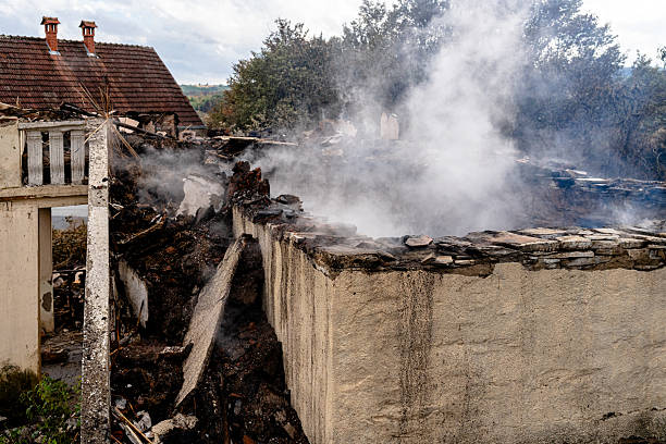Professional Emergency Fire Cleanup technician working in Cleveland, WI